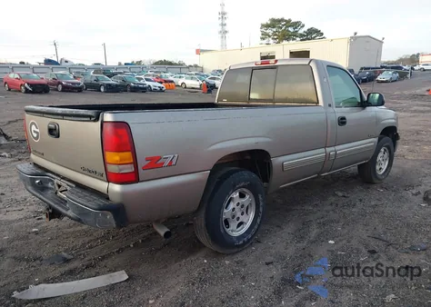 1999 Chevrolet Silverado 1500 Ls из США, поврежденный, VIN 1GCEK14T7XE100376